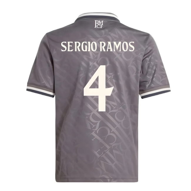 2024-2025 Real Madrid Third Shirt (Kids) (Sergio Ramos 4) — Shop Now