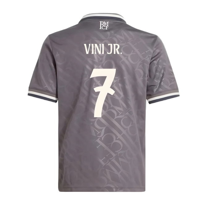 2024-2025 Real Madrid Third Shirt (Kids) (Vini Jr. 7) — Shop Now
