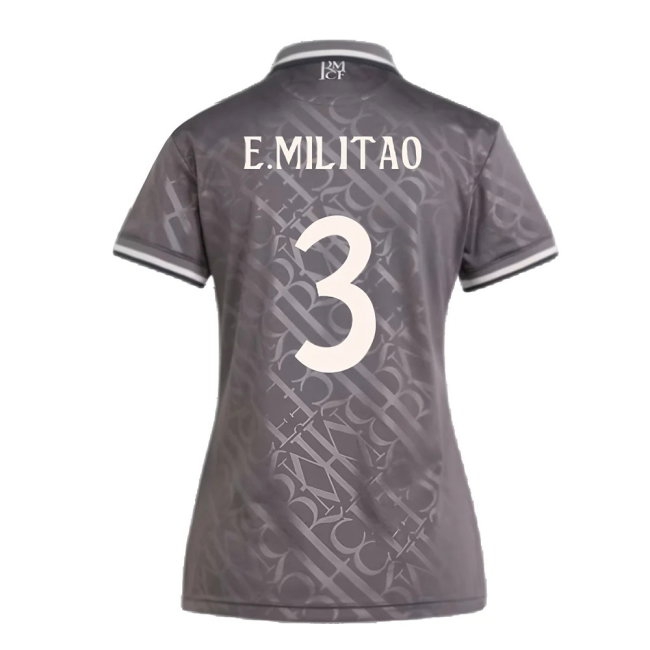 2024-2025 Real Madrid Third Shirt (Womens) (E.Militao 3) — Buy Online