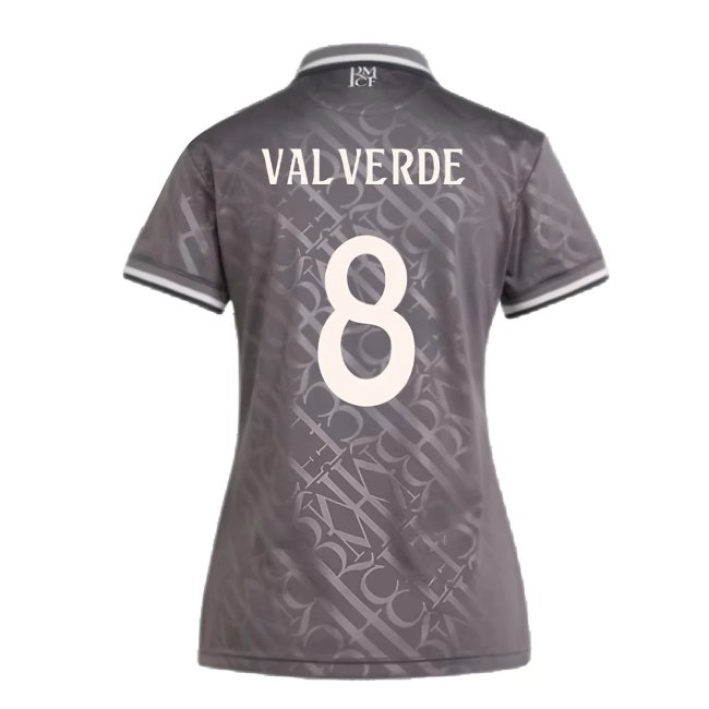 2024-2025 Real Madrid Third Shirt (Womens) (Valverde 8) — Shop Online