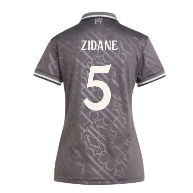 2024-2025 Real Madrid Third Shirt (Womens) (Zidane 5) — Shop Now