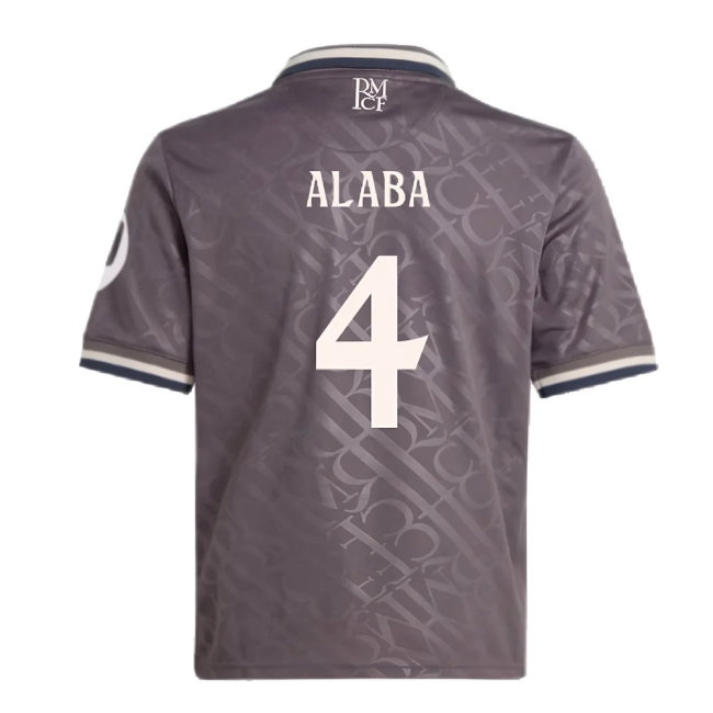 2024-2025 Real Madrid Third Youth Kit (Alaba 4) — Buy Online