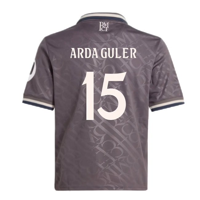 2024-2025 Real Madrid Third Youth Kit (Arda Guler 15) — Shop Online