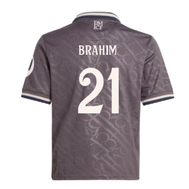 2024-2025 Real Madrid Third Youth Kit (Brahim 21) — Shop Online