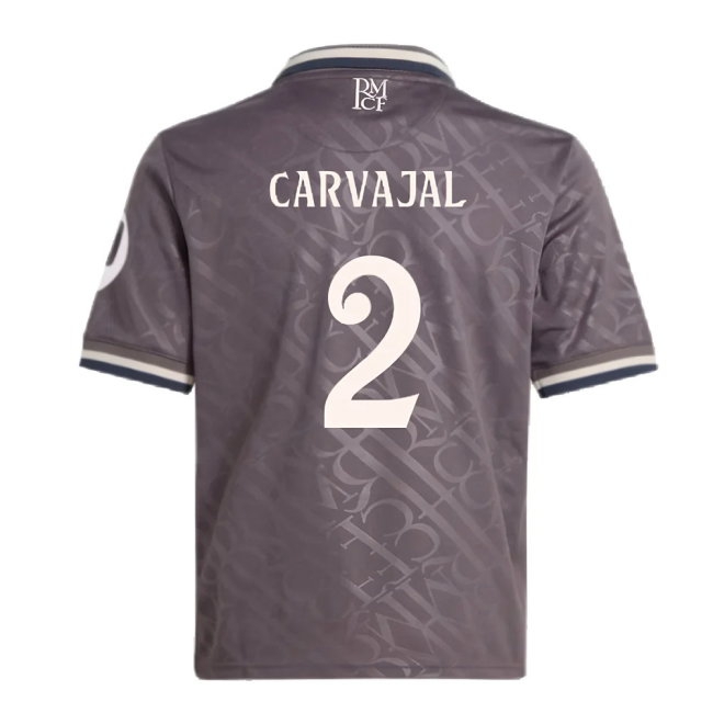 2024-2025 Real Madrid Third Youth Kit (Carvajal 2) — Buy Online