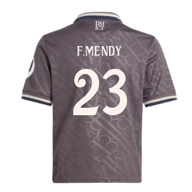 2024-2025 Real Madrid Third Youth Kit (F.Mendy 23) — Shop Now