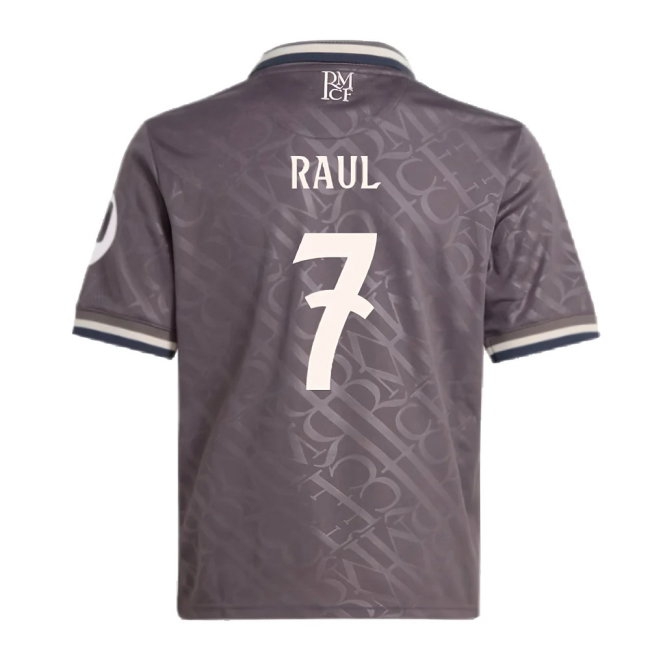 2024-2025 Real Madrid Third Youth Kit (Raul 7) — Shop Now