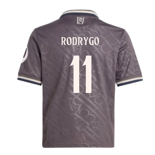 2024-2025 Real Madrid Third Youth Kit (Rodrygo 11) — Shop Online