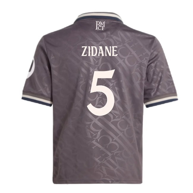 2024-2025 Real Madrid Third Youth Kit (Zidane 5) — Shop Now