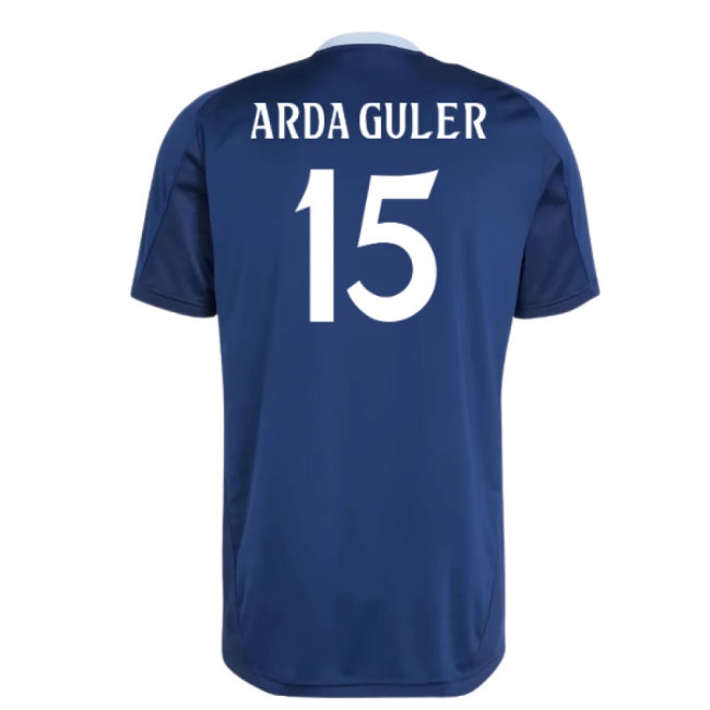 2024-2025 Real Madrid Training Jersey (Navy) (Arda Guler 15) — Buy Online