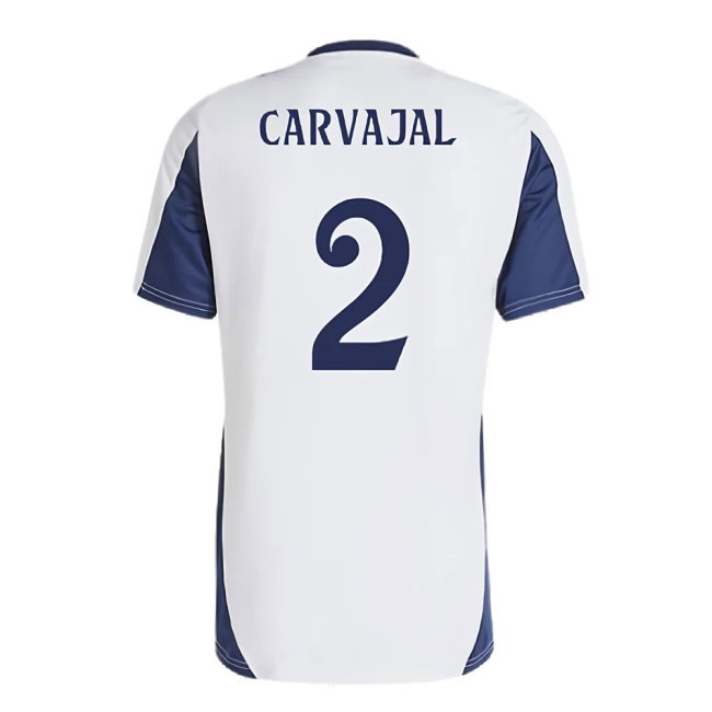 2024-2025 Real Madrid Training Shirt (White) (Carvajal 2) — Buy Online