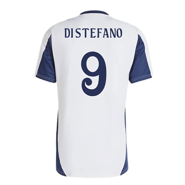 2024-2025 Real Madrid Training Shirt (White) (Di Stefano 9) — Shop Now
