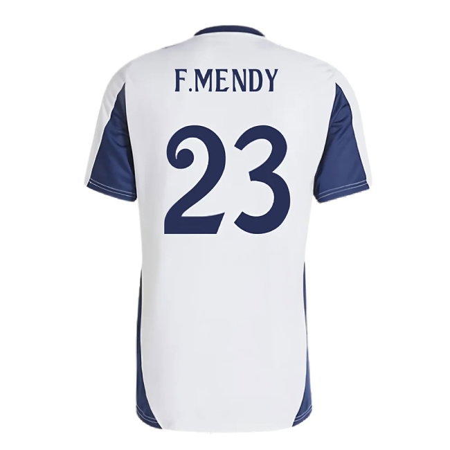 2024-2025 Real Madrid Training Shirt (White) (F.Mendy 23) — Buy Now