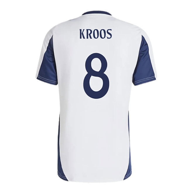 2024-2025 Real Madrid Training Shirt (White) (Kroos 8) — Buy Online