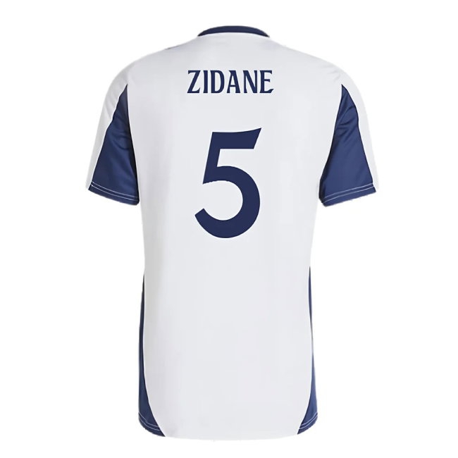 2024-2025 Real Madrid Training Shirt (White) (Zidane 5) — Shop Online