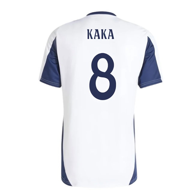 2024-2025 Real Madrid Training Tee (White) (Kaka 8) — Buy Online