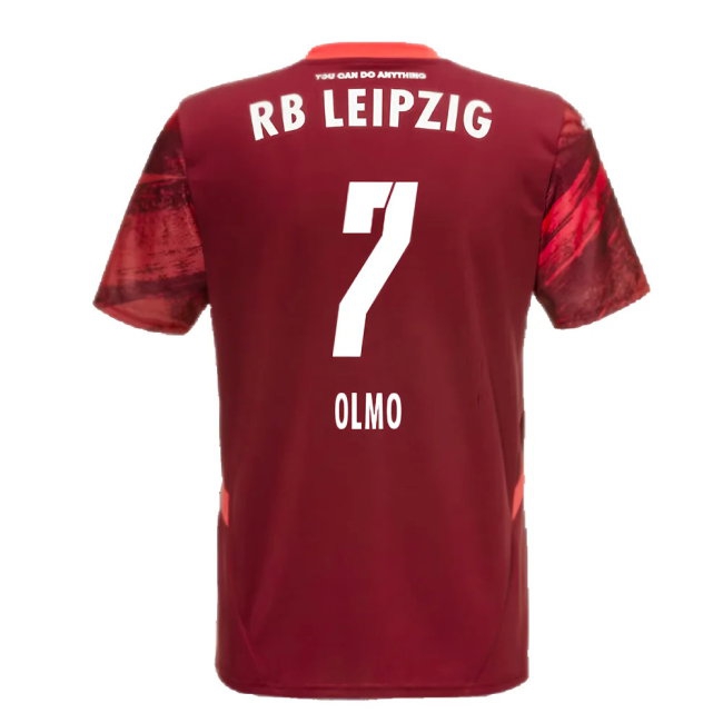 2024-2025 Red Bull Leipzig Away Shirt (Olmo 7) — Shop Now