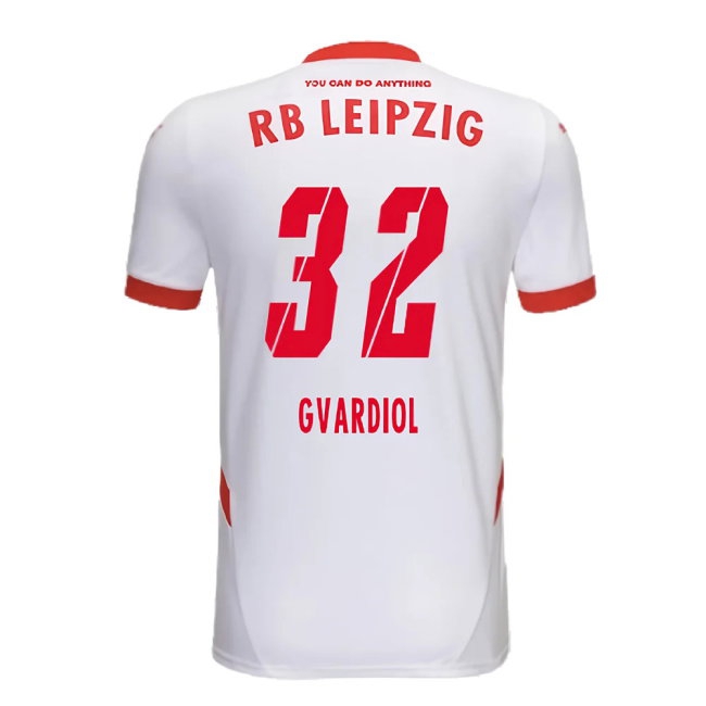 2024-2025 Red Bull Leipzig Home Shirt (Gvardiol 32) — Shop Now