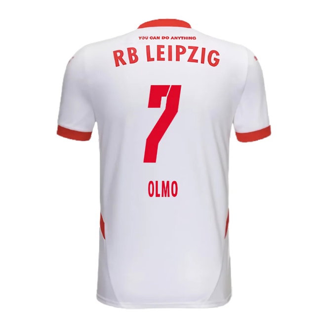 2024-2025 Red Bull Leipzig Home Shirt (Olmo 7) — Shop Online