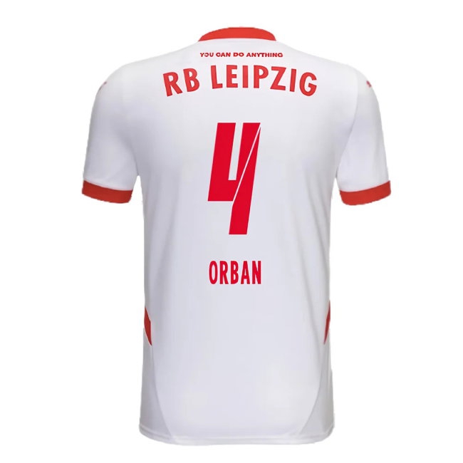 2024-2025 Red Bull Leipzig Home Shirt (Orban 4) — Buy Now