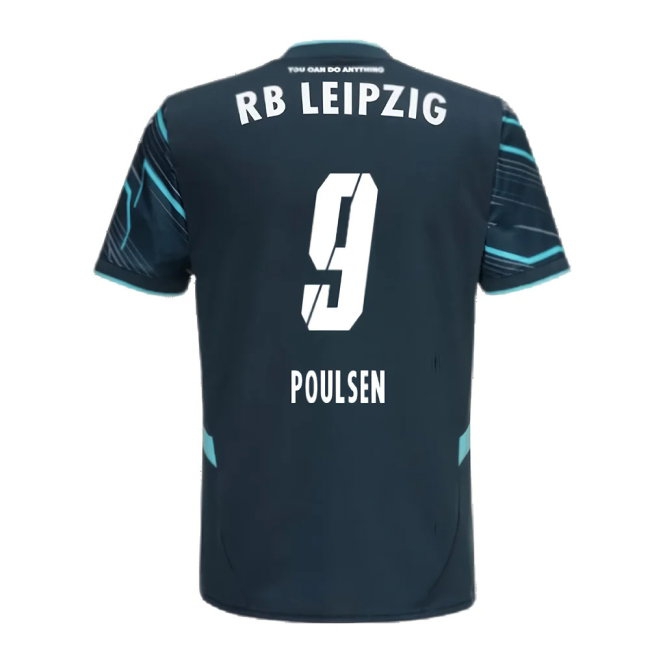2024-2025 Red Bull Leipzig Third Shirt (Poulsen 9) — Buy Online