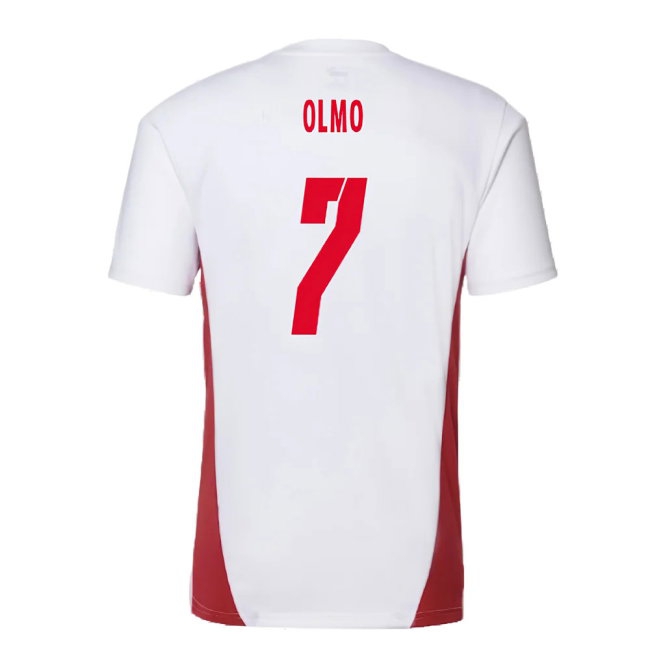 2024-2025 Red Bull Leipzig Training Shirt (White) (Olmo 7) — Buy Now