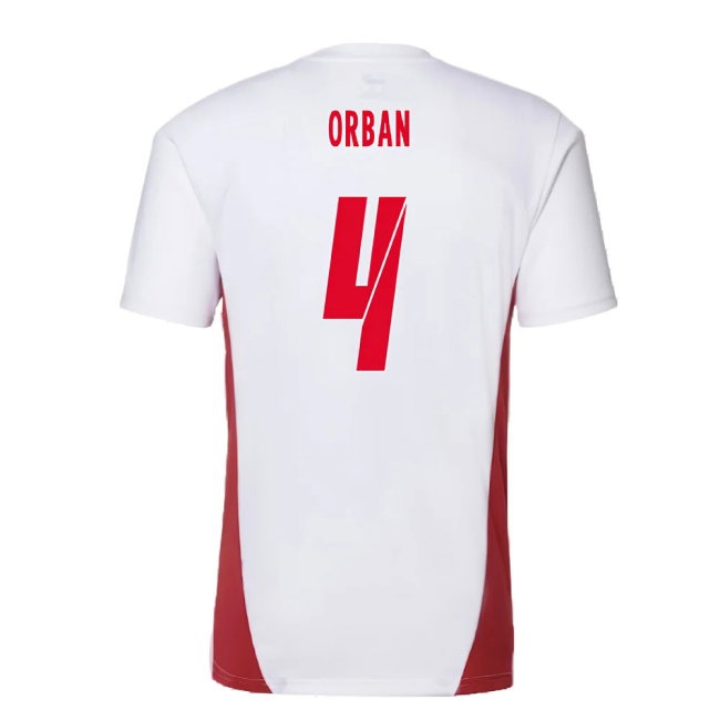 2024-2025 Red Bull Leipzig Training Shirt (White) (Orban 4) — Shop Now