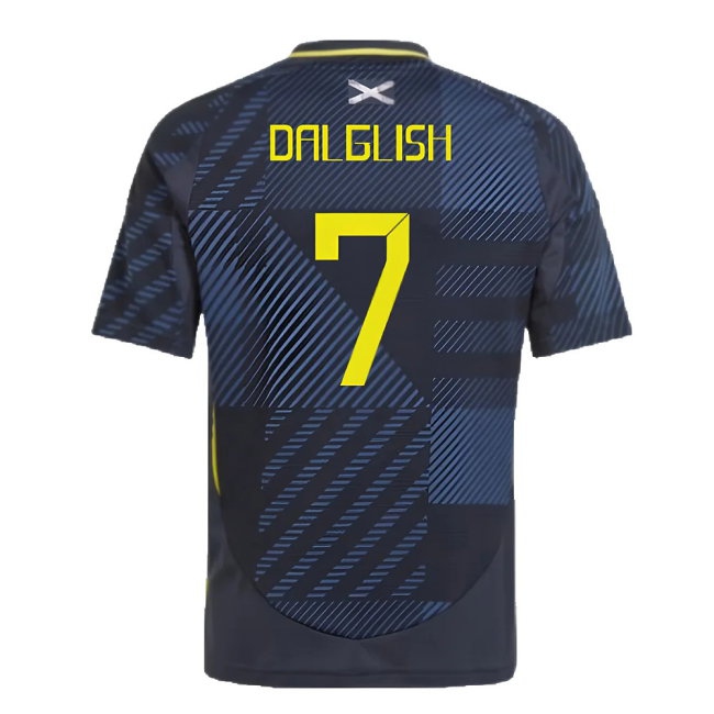 2024-2025 Scotland Home Shirt (Kids) (Dalglish 7) — Shop Now