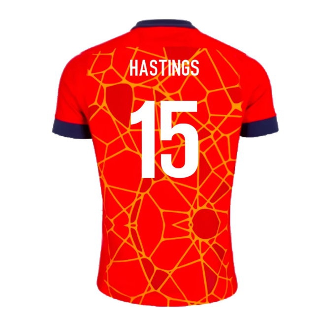 2024-2025 Scotland Rugby Training Jersey (Red) (Hastings 15) — Shop Now