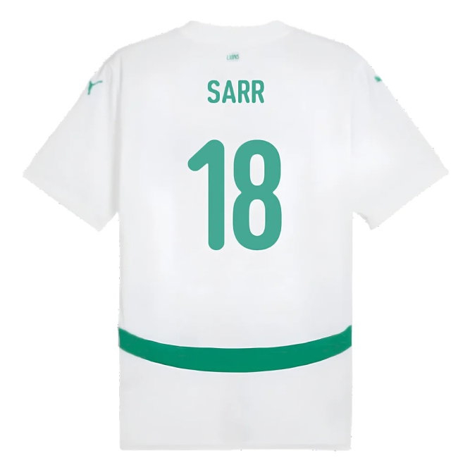 2024-2025 Senegal Home Shirt (Sarr 18) — Shop Now