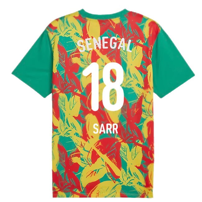 2024-2025 Senegal Prematch SS Jersey (Green) (Sarr 18) — Shop Now
