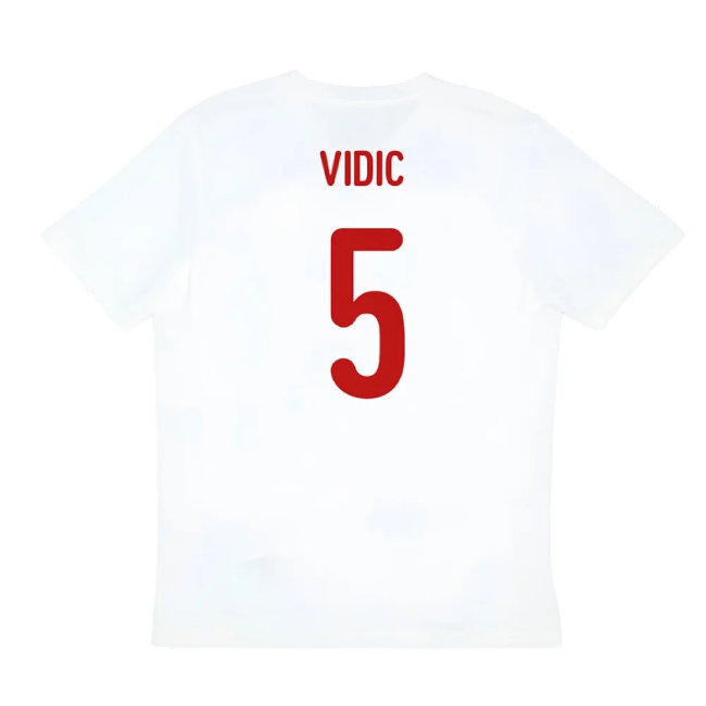 2024-2025 Serbia Training Jersey (White) (Vidic 5) — Shop Online