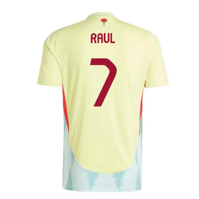 2024-2025 Spain Away Shirt (Raul 7) — Shop Online