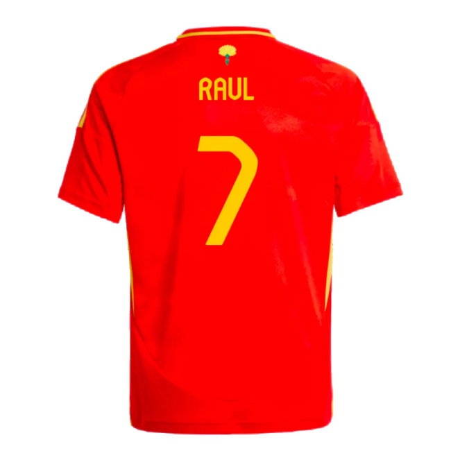 2024-2025 Spain Home Shirt (Kids) (Raul 7) — Shop Online