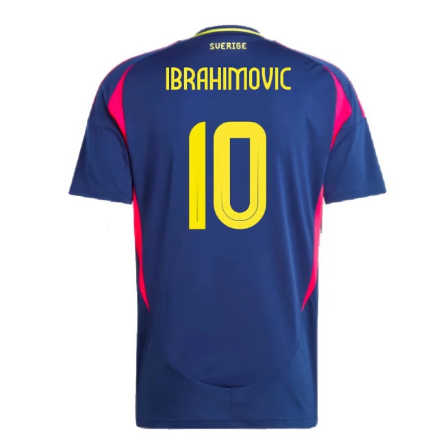 2024-2025 Sweden Away Shirt (IBRAHIMOVIC 10) — Buy Now