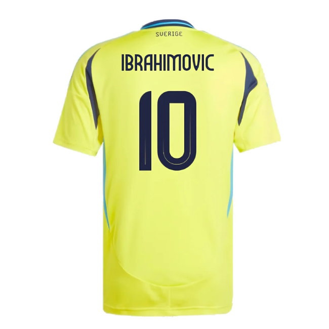 2024-2025 Sweden Home Shirt (IBRAHIMOVIC 10) — Shop Online
