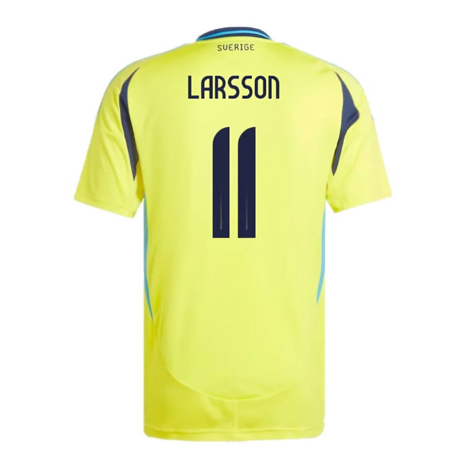 2024-2025 Sweden Home Shirt (LARSSON 11) — Buy Now