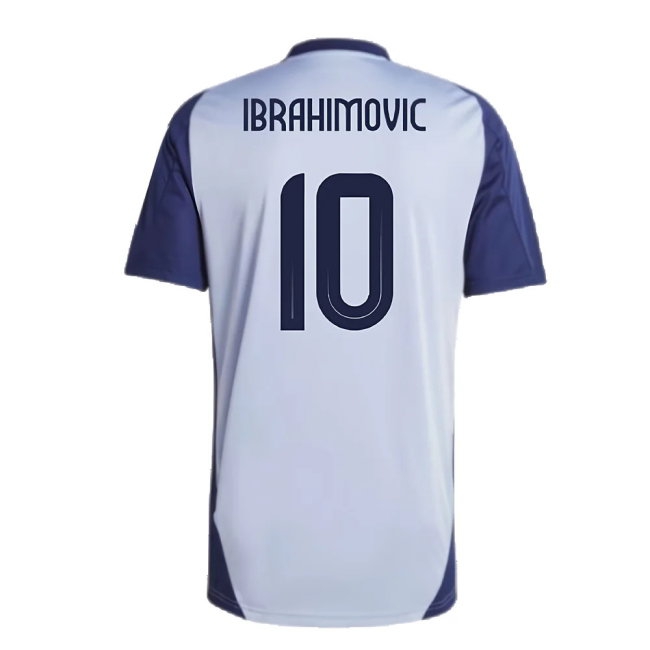 2024-2025 Sweden Training Jersey (Blue) (IBRAHIMOVIC 10) — Shop Now