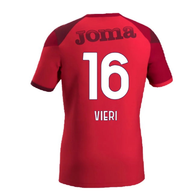 2024-2025 Torino Training Shirt (Red) (Vieri 16) — Shop Now