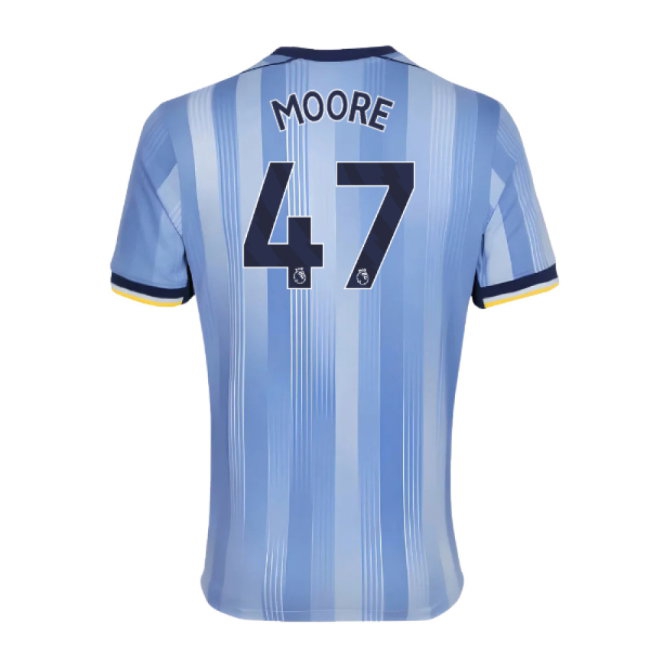 2024-2025 Tottenham Hotspur Away Shirt (Moore 47) — Shop Now
