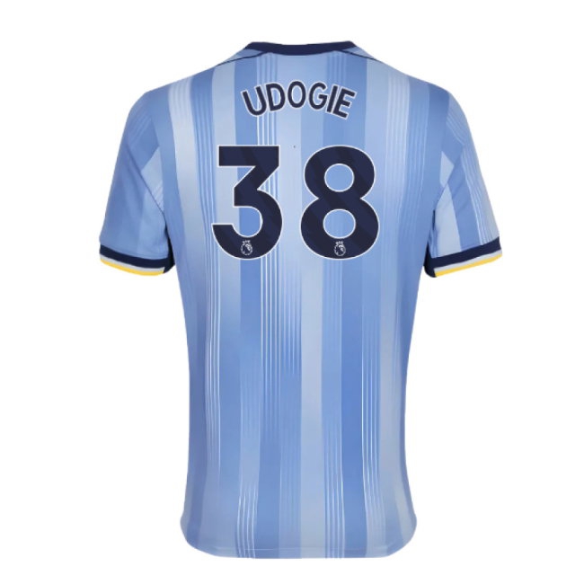 2024-2025 Tottenham Hotspur Away Shirt (Udogie 38) — Shop Online