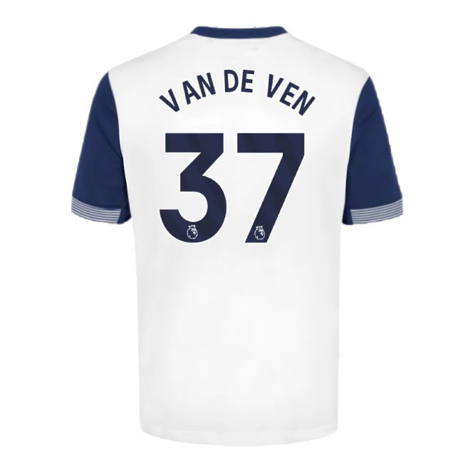 2024-2025 Tottenham Hotspur Home Shirt (Van De Ven 37) — Shop Now