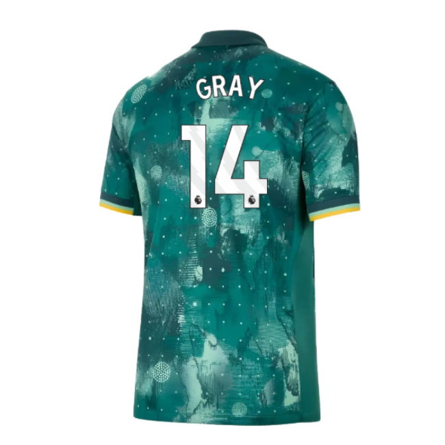 2024-2025 Tottenham Hotspur Third Shirt (Gray 14) — Buy Now
