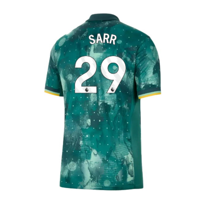 2024-2025 Tottenham Hotspur Third Shirt (Sarr 29) — Buy Now