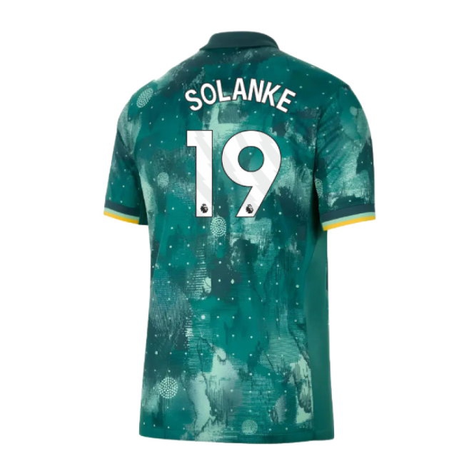 2024-2025 Tottenham Hotspur Third Shirt (Solanke 19) — Buy Now
