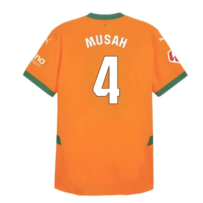 2024-2025 Valencia Third Shirt (Kids) (Musah 4) — Shop Now