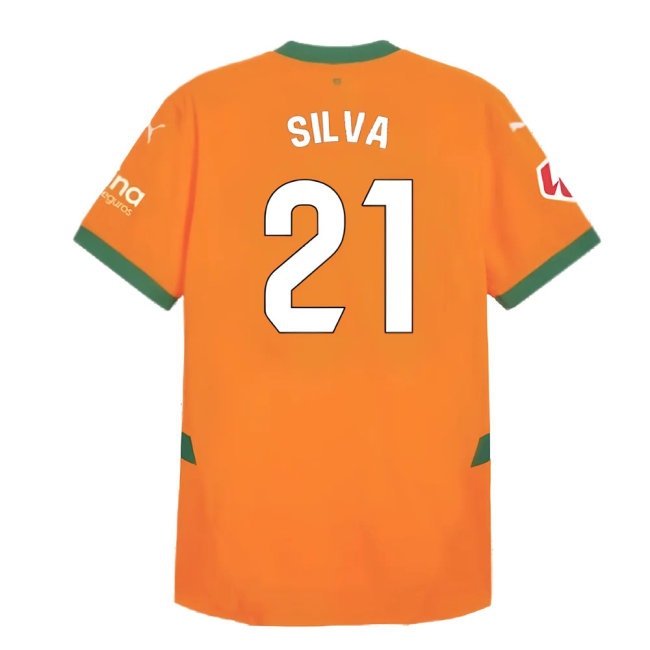 2024-2025 Valencia Third Shirt (Kids) (Silva 21) — Shop Online