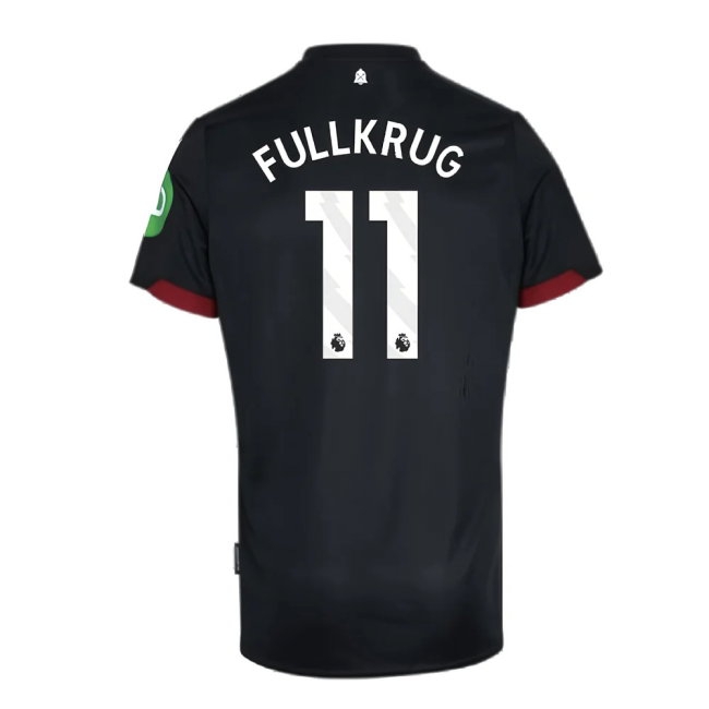 2024-2025 West Ham Away Shirt (Fullkrug 11) — Shop Now
