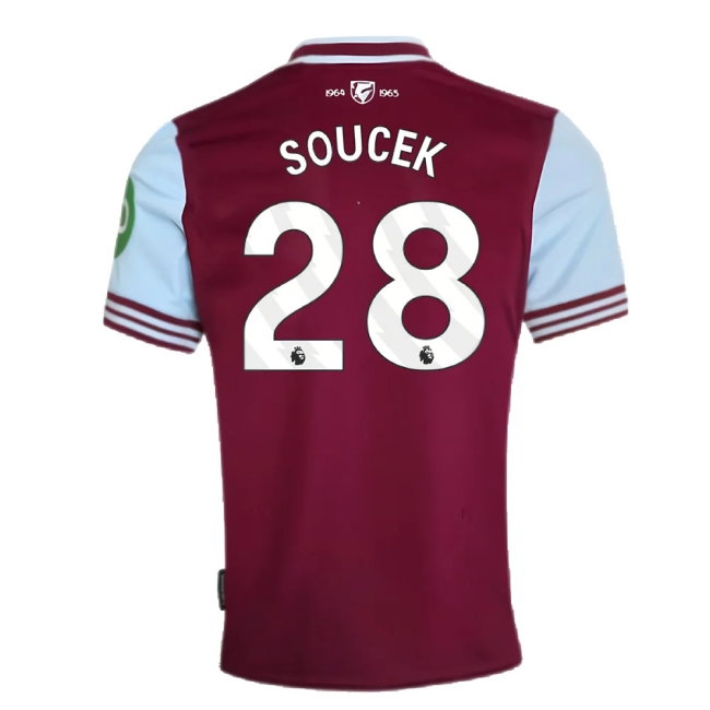2024-2025 West Ham Home Shirt (Soucek 28) — Buy Online