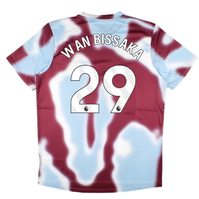 2024-2025 West Ham Warm Up Jersey (New Claret) (Wan Bissaka 29) — Buy Online
